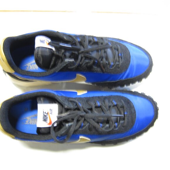 Nike Air Max Waffle Racer SP Men's 12 Hyper Blue/Metr.Gold Shoe's FV6946-400-NEW - Picture 6 of 10